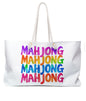 Mahjong Lover Tile Tote Bag Travel