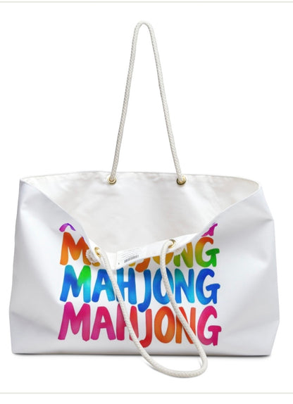 Mahjong Lover Tile Tote Bag Travel