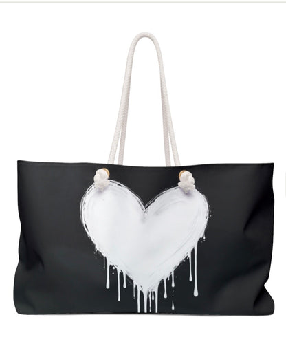 Modern Heart Tote Bag