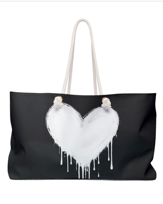 Modern Heart Tote Bag