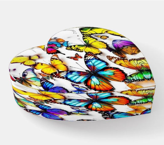 Butterfly Crystal Paperweight Table Decor