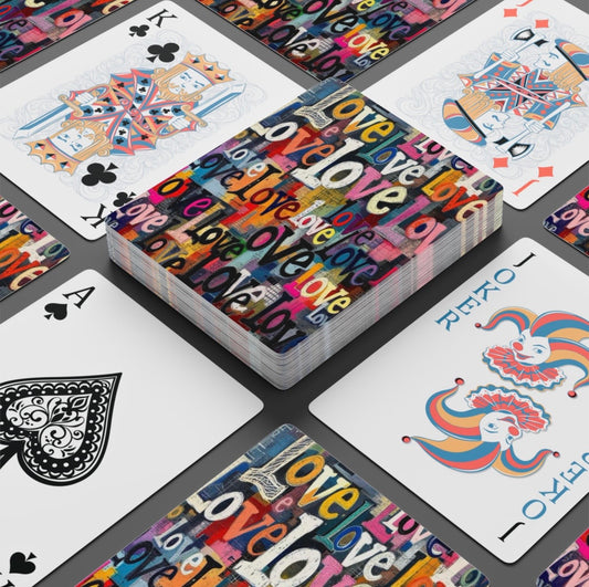 Love Collage Deck Of Playing Cards