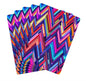 Abstract Chevron Canasta Deck Of Playing Cards