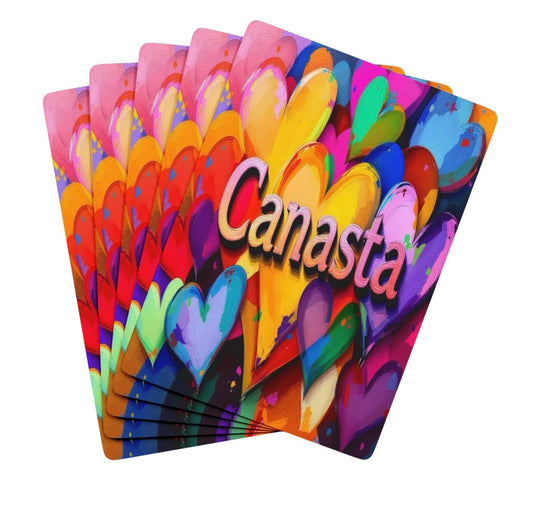 Canasta  Hearts Deck Of Playing Cards