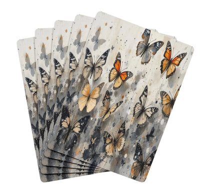 Elegant Butterfly Deck Of Playing Cards