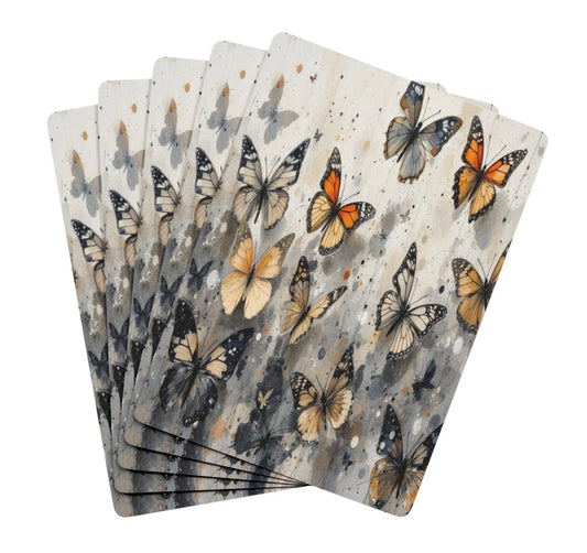 Elegant Butterfly Deck Of Playing Cards