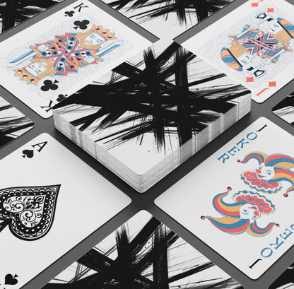 Modern Abstract Art Deck Of Playing Cards