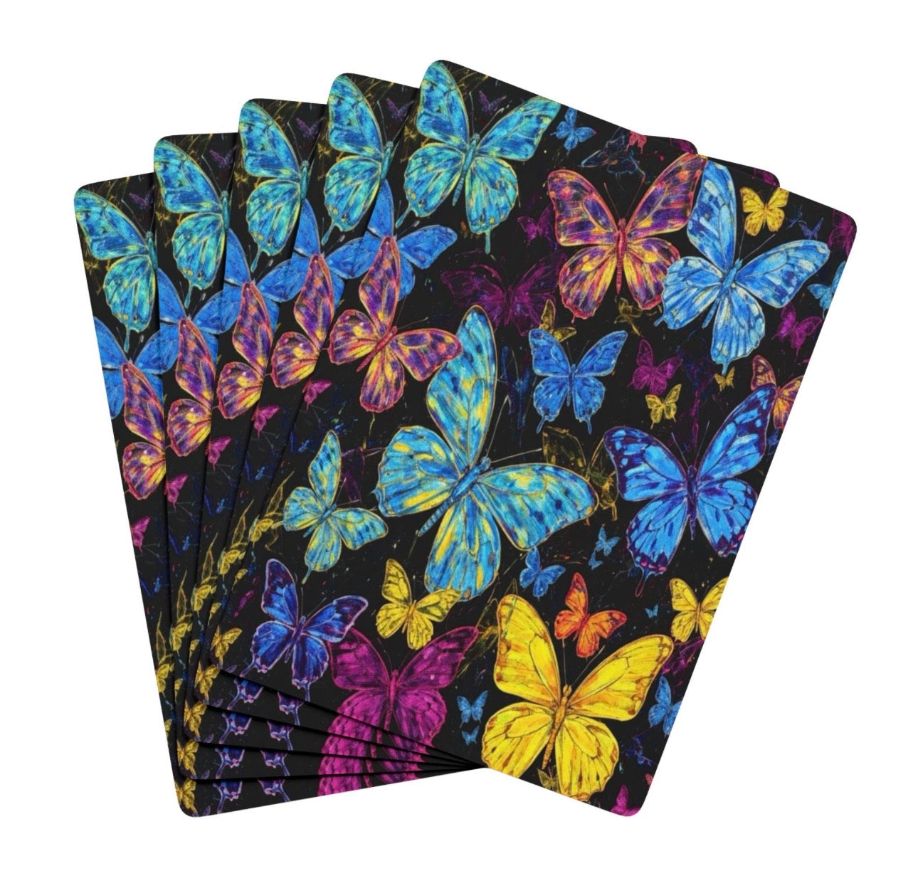 Butterfly Art Deck Of Playing Cards