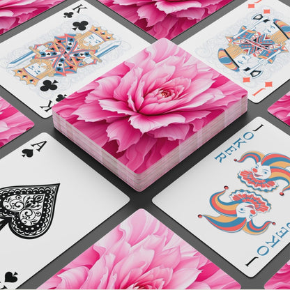 Flower Art Deck Of Playing Cards