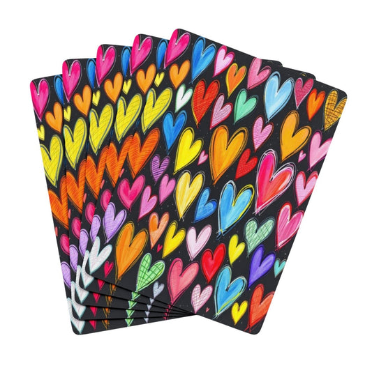 Hearts and Hearts Canasta Deck Of Playing Cards