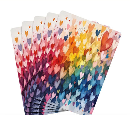 Heart Lover Canasta Deck Of Playing Cards