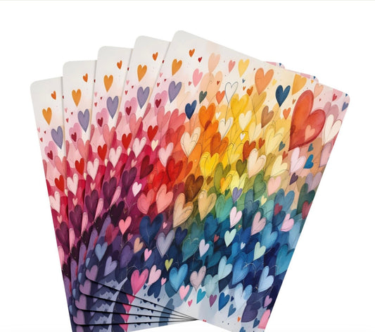 Heart Lover Canasta Deck Of Playing Cards
