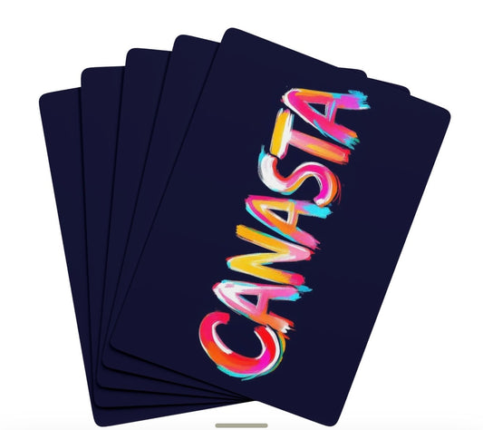 Canasta Art Deck Of Playing Cards