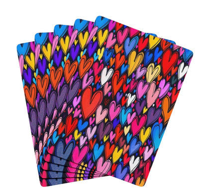 Hearts and Hearts Canasta Deck Of Playing Cards