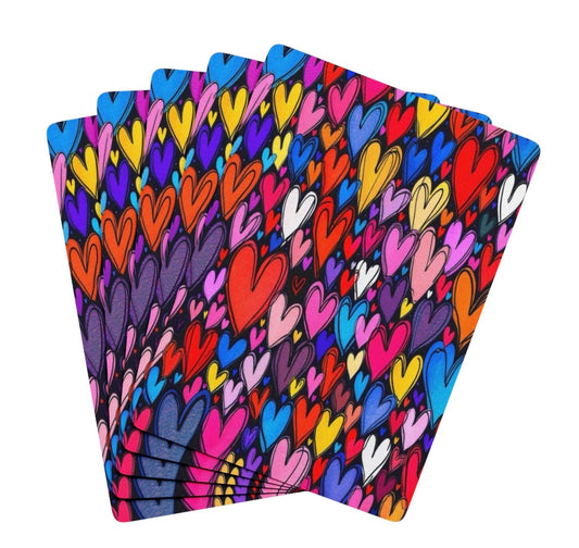 Hearts and Hearts Canasta Deck Of Playing Cards