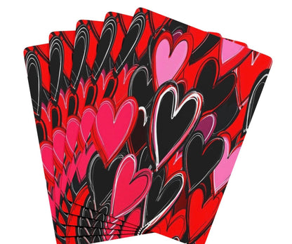 Heart Lover Canasta Deck Of Playing Cards