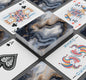 Stunning Agate Deck Of Playing Cards Canasta Cards