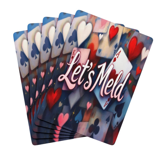 Let’s Meld Canasta Deck Of Playing Cards