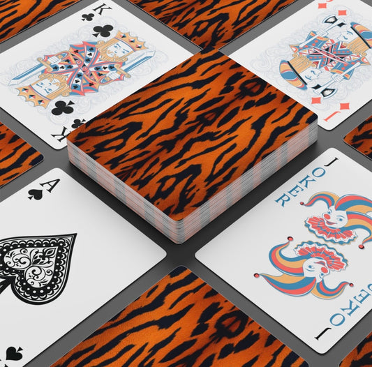 Animal Print Deck Of playing Cards