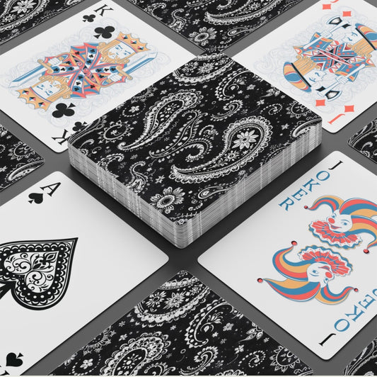 Paisley Bandana Canasta Deck Of Playing Cards