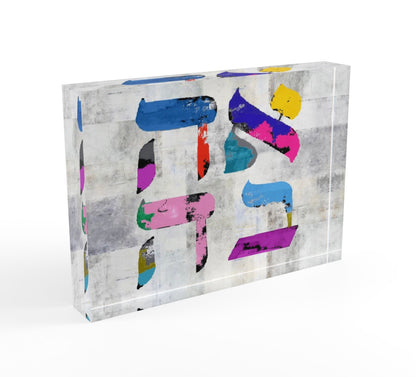 AHAVA Love Crystal Block
