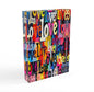 Love Word Collage Crystal Block Table Decor