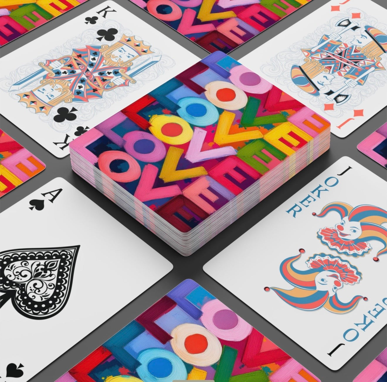 LOVE Art Deck Of Playing Cards