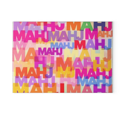 Abstract Mahjong cutting Board Charcuterie Board