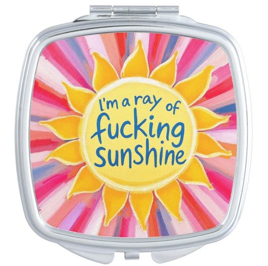 I’m A Ray Of Fucking Sunshine Compact Mirror
