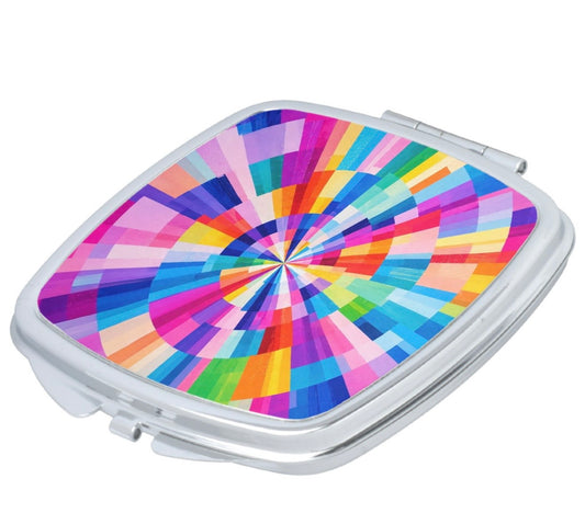 Abstract Art Compact Mirror