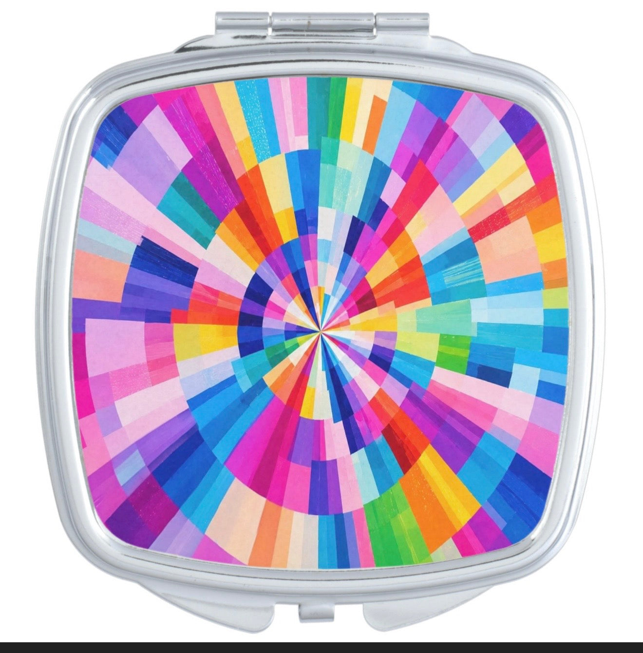 Abstract Art Compact Mirror