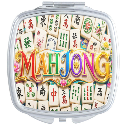 Mahjong Compact Mirror