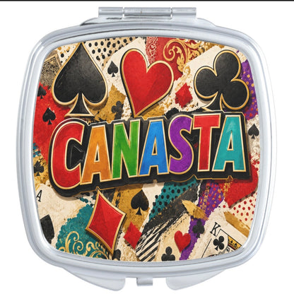 Canasta Compact Mirror