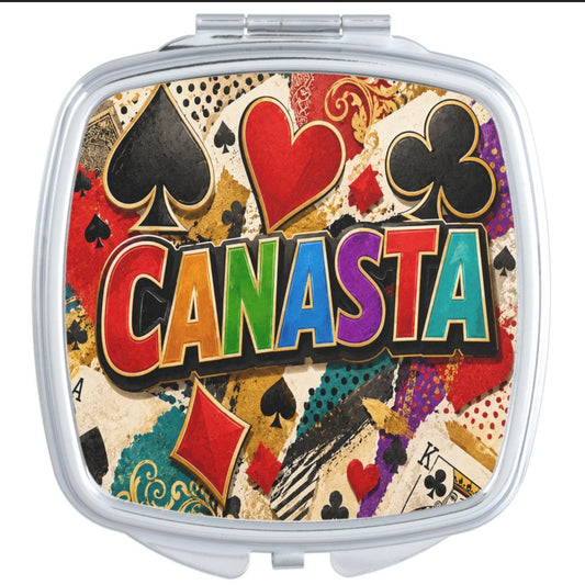 Canasta Compact Mirror