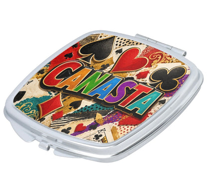 Canasta Compact Mirror