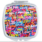 All The Love Compact Mirror
