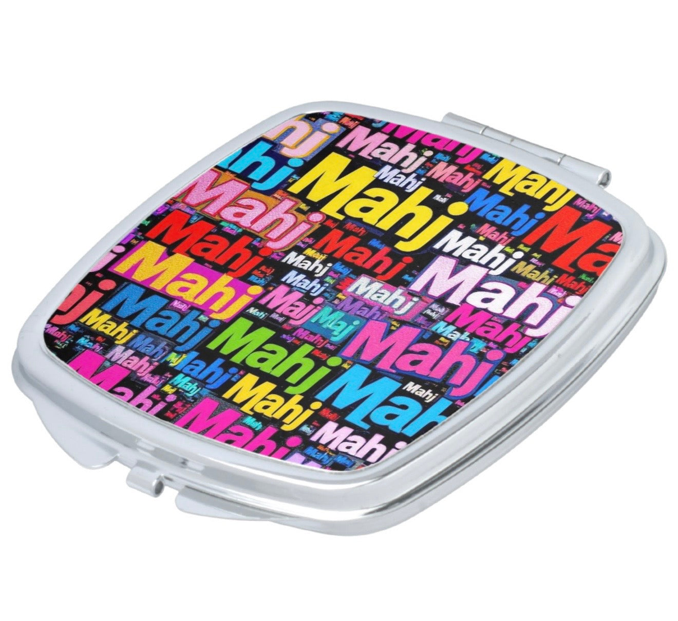 Mahjong Lover Compact Travel Mirror