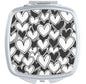 Modern Hearts Compact Travel Mirror