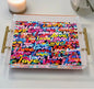 All The Love Graffiti Art Acrylic Tray