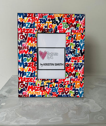 Mazel Tov Celebration Photo Frame Picture Frame