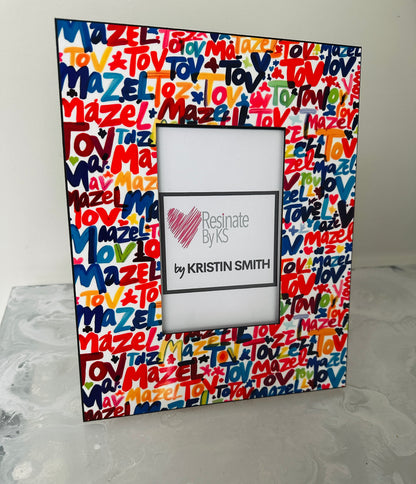 Mazel Tov Celebration Photo Frame Picture Frame