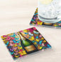 Champagne and Butterflies Coaster Set