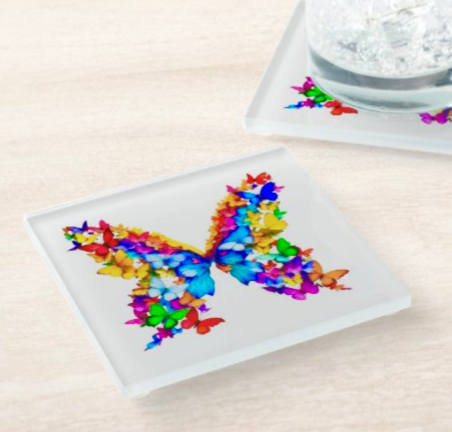 Butterfly Lover Coaster Set