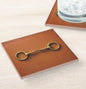 Horsebit Coaster Set
