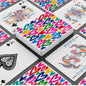 Abstract colorful Hearts Playing Cards Canasta Playing Cards Deck Of Cards