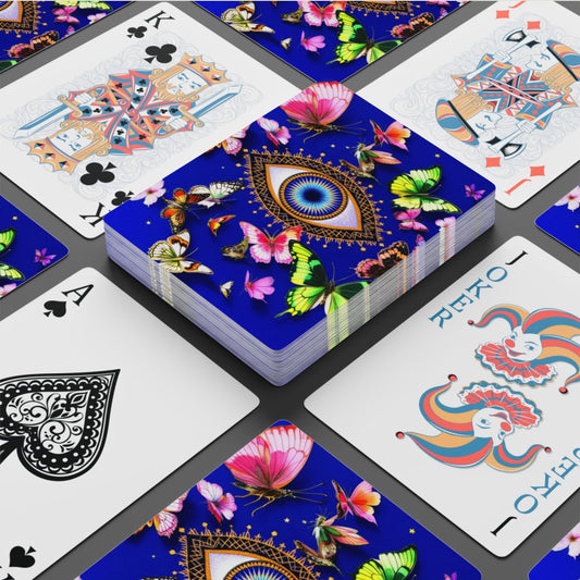 Evil Eye Butterfly Canasta Playing Cards Deck Of Cards