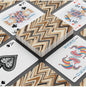 Modern Chevron Playing Cards Canasta Lover