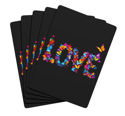 Love Butterfly Deck Of Playing Cards