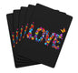 Love Butterfly Deck Of Playing Cards