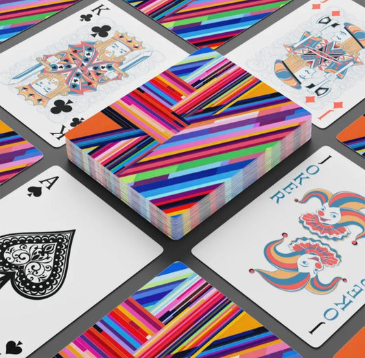 Gorgeous Abstract Art Deck Of Playing Cards